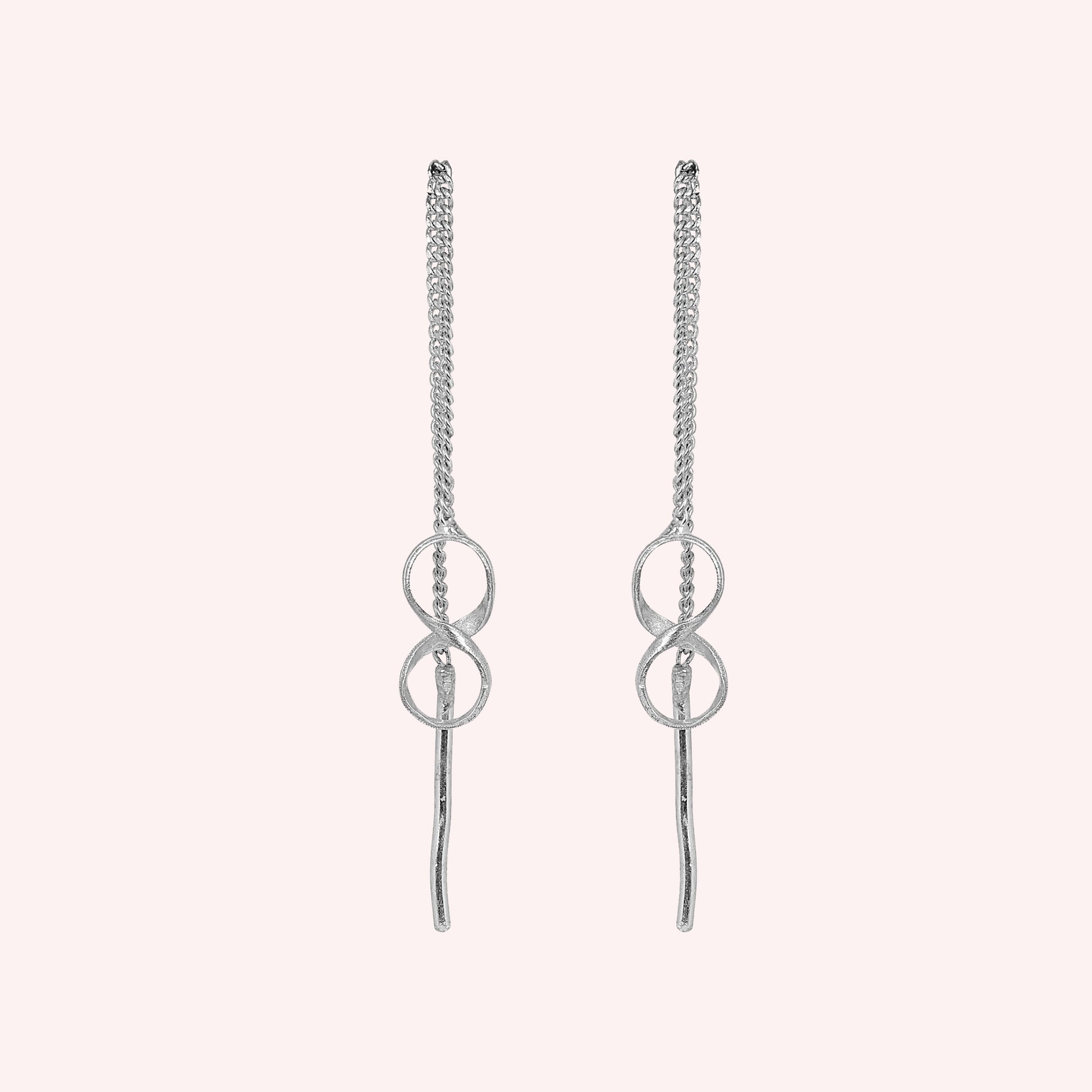 long chain dangle earrings for her