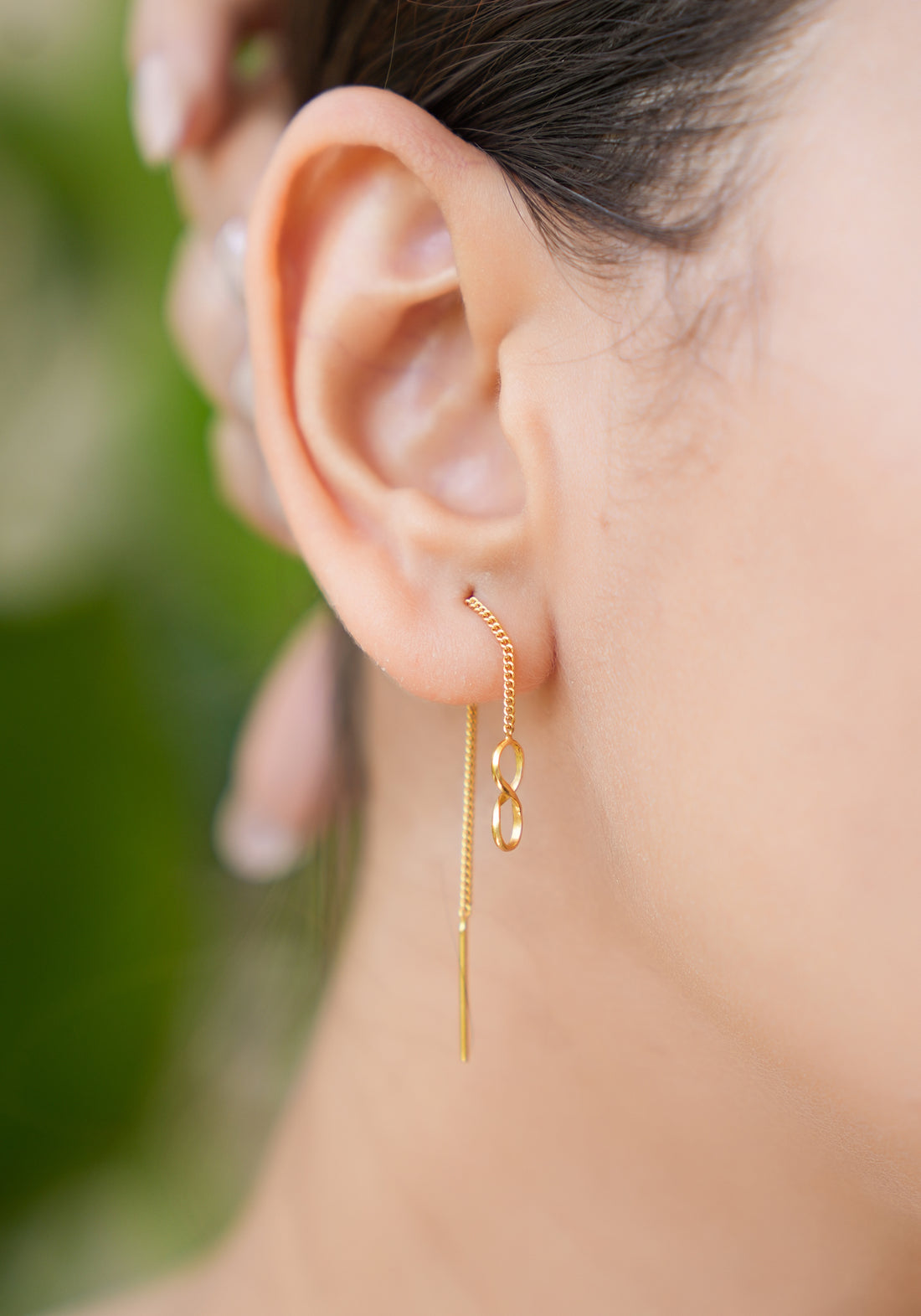 Sterling silver Minimalist Dangle Jewelry