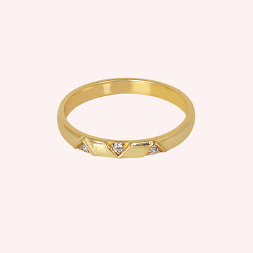 simple minimalist ring for women