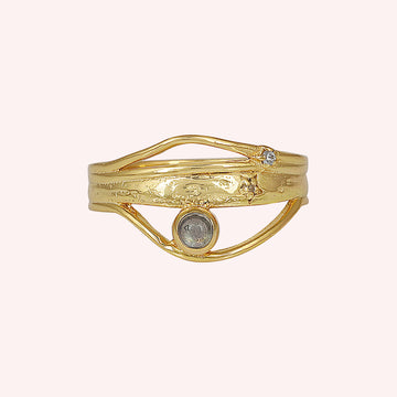 natural gemstone ring for women