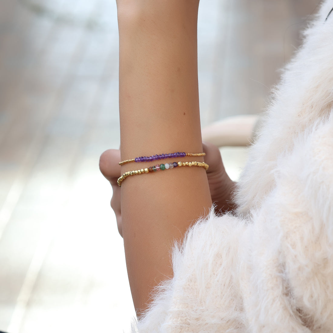 Multi Gemstone Beaded Bracelet for Women