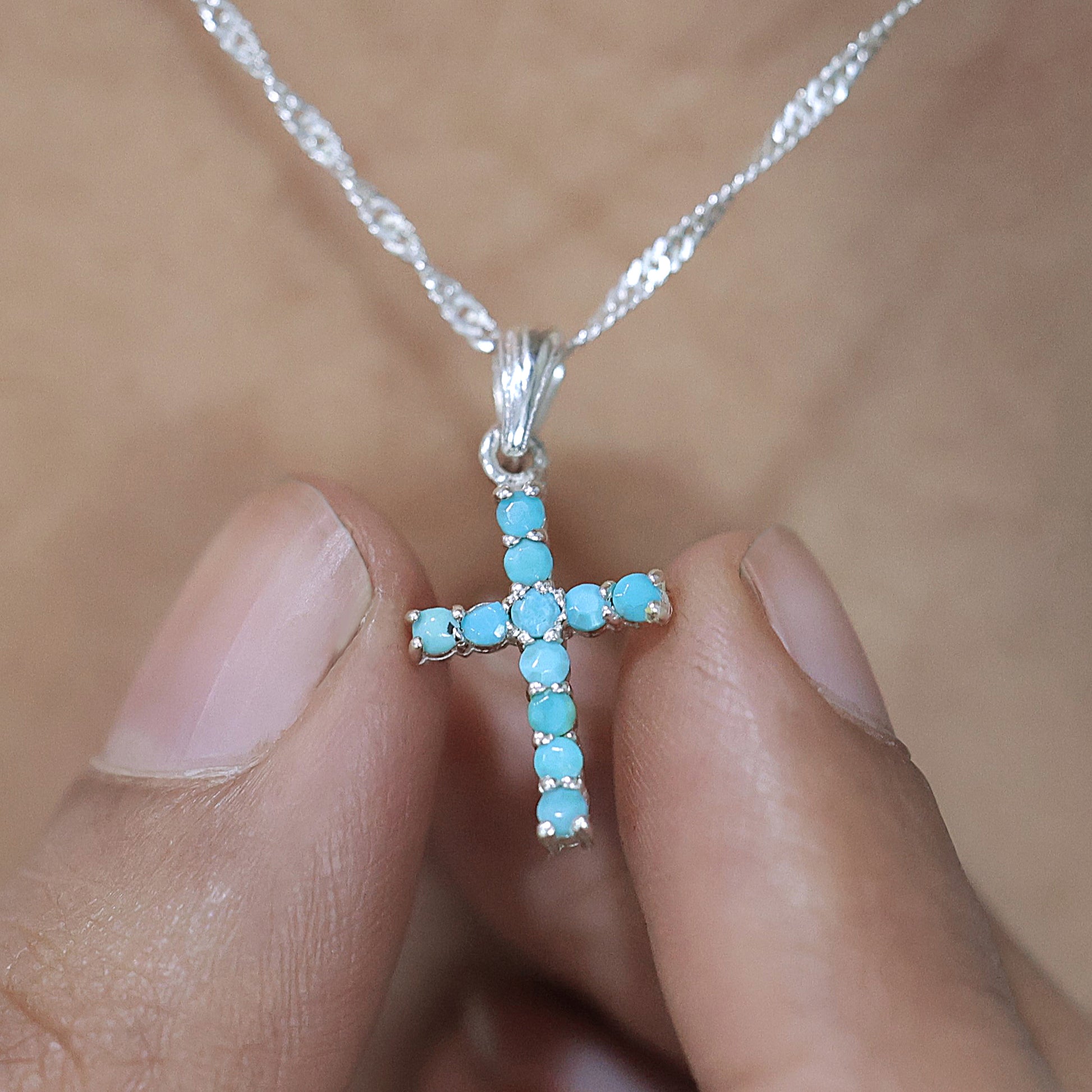 multi stone pendant 