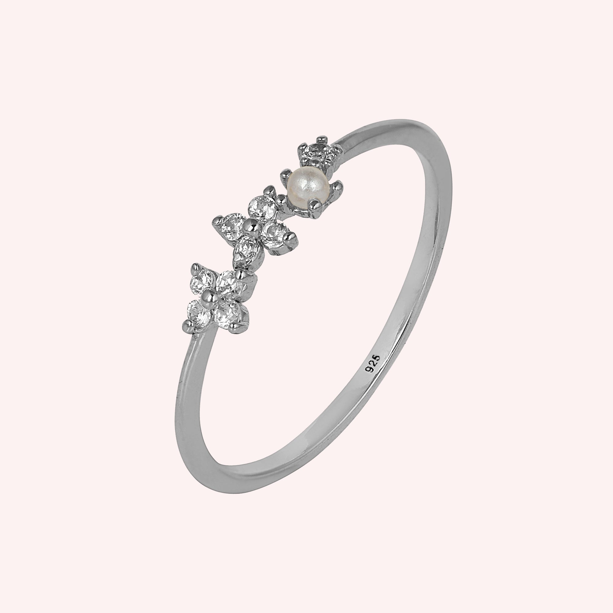 CZ 925 Sterling Silver Ring
