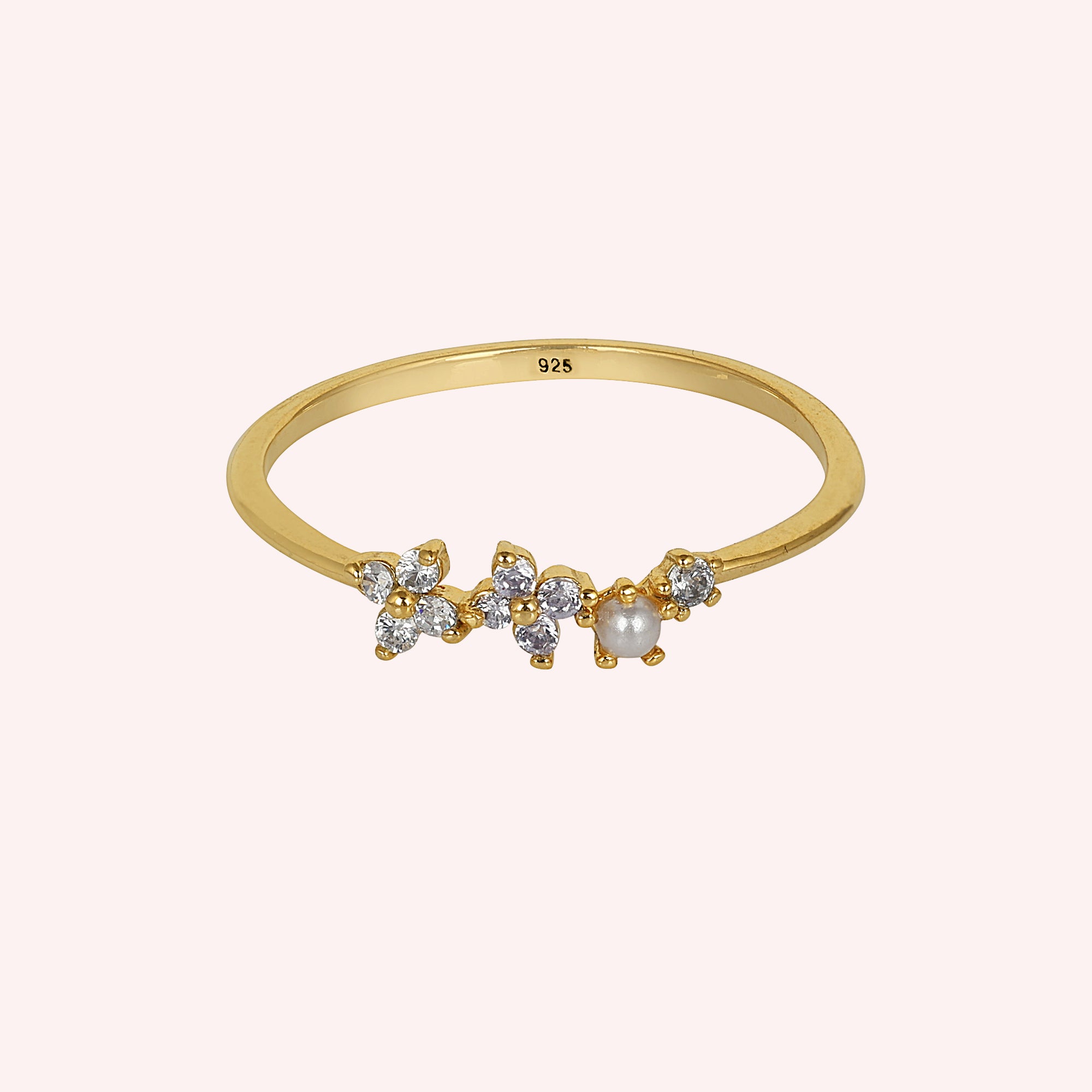 CZ 925 Sterling Silver Ring
