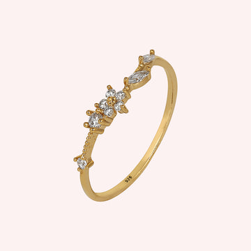 Timeless CZ Stone Dainty Ring in 925 Sterling Silver