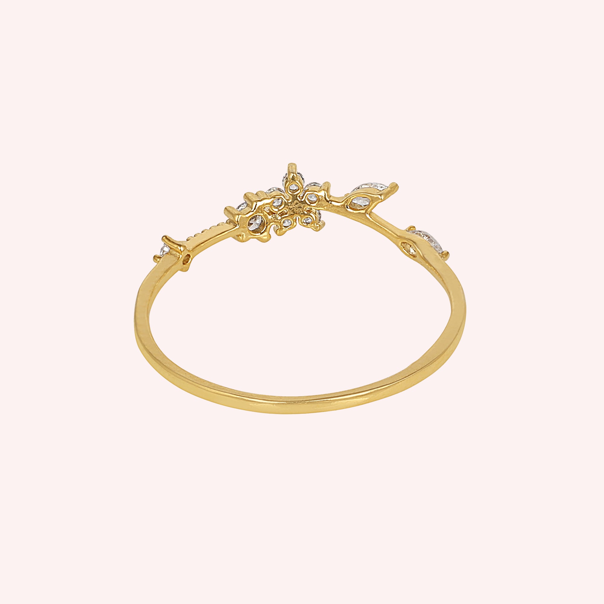 Timeless CZ Stone Dainty Ring in 925 Sterling Silver