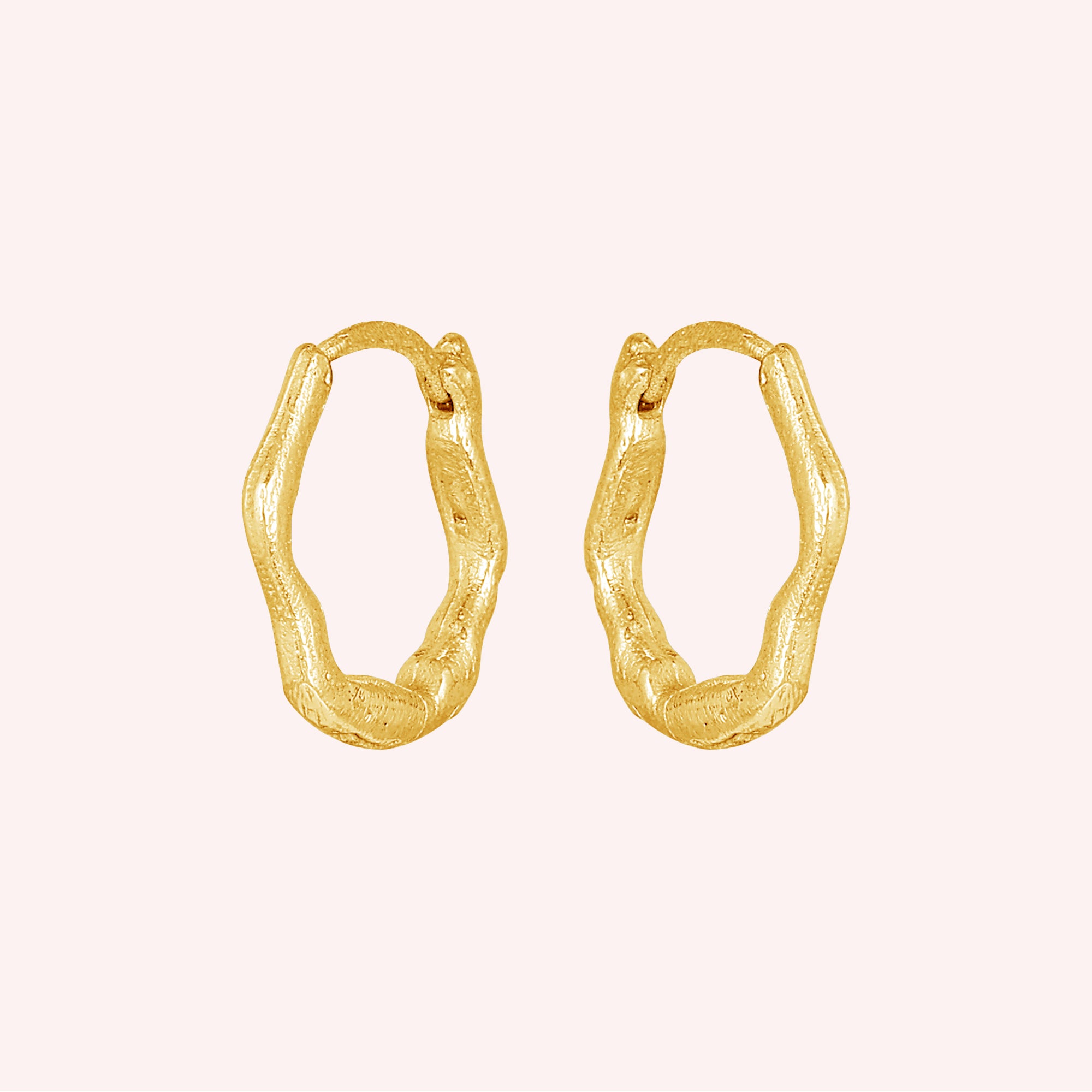 925 Sterling Silver Minimalist Hoop Earrings