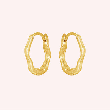 925 Sterling Silver Minimalist Hoop Earrings