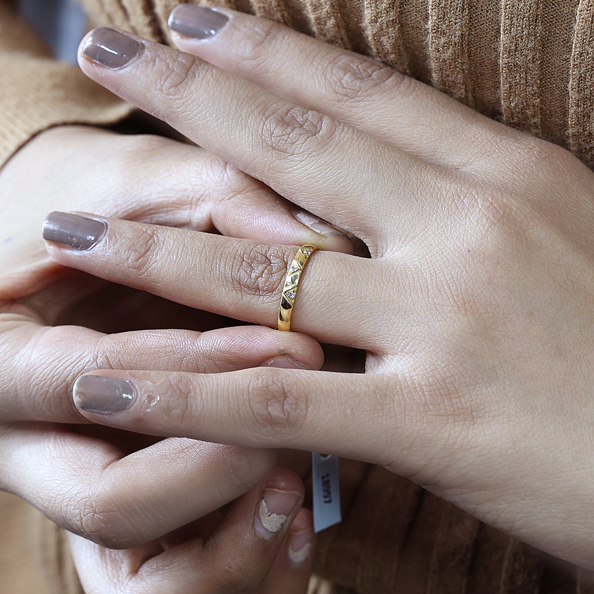 925 Sterling Silver Minimalist Zircon Stackable Rings for Her