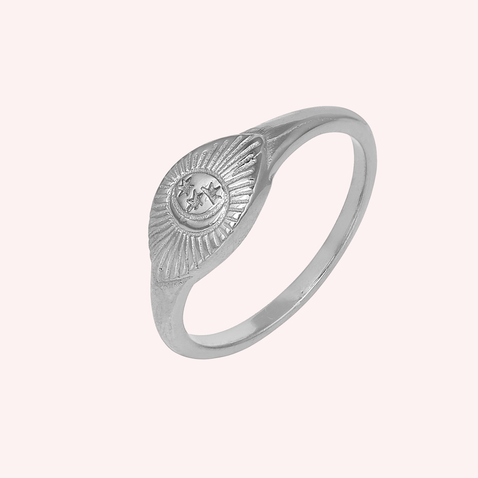 925 Sterling Silver Celestial Ring