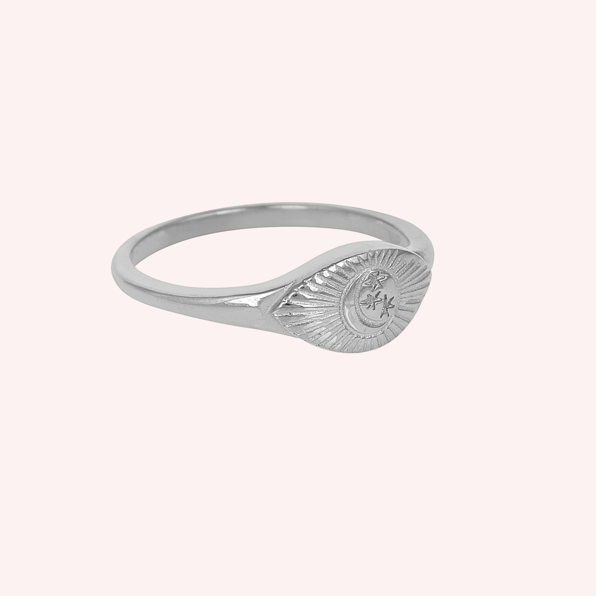 925 Sterling Silver Celestial Ring