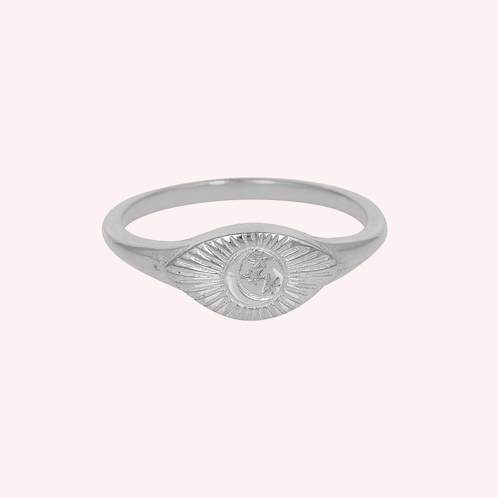 925 Sterling Silver Celestial Ring