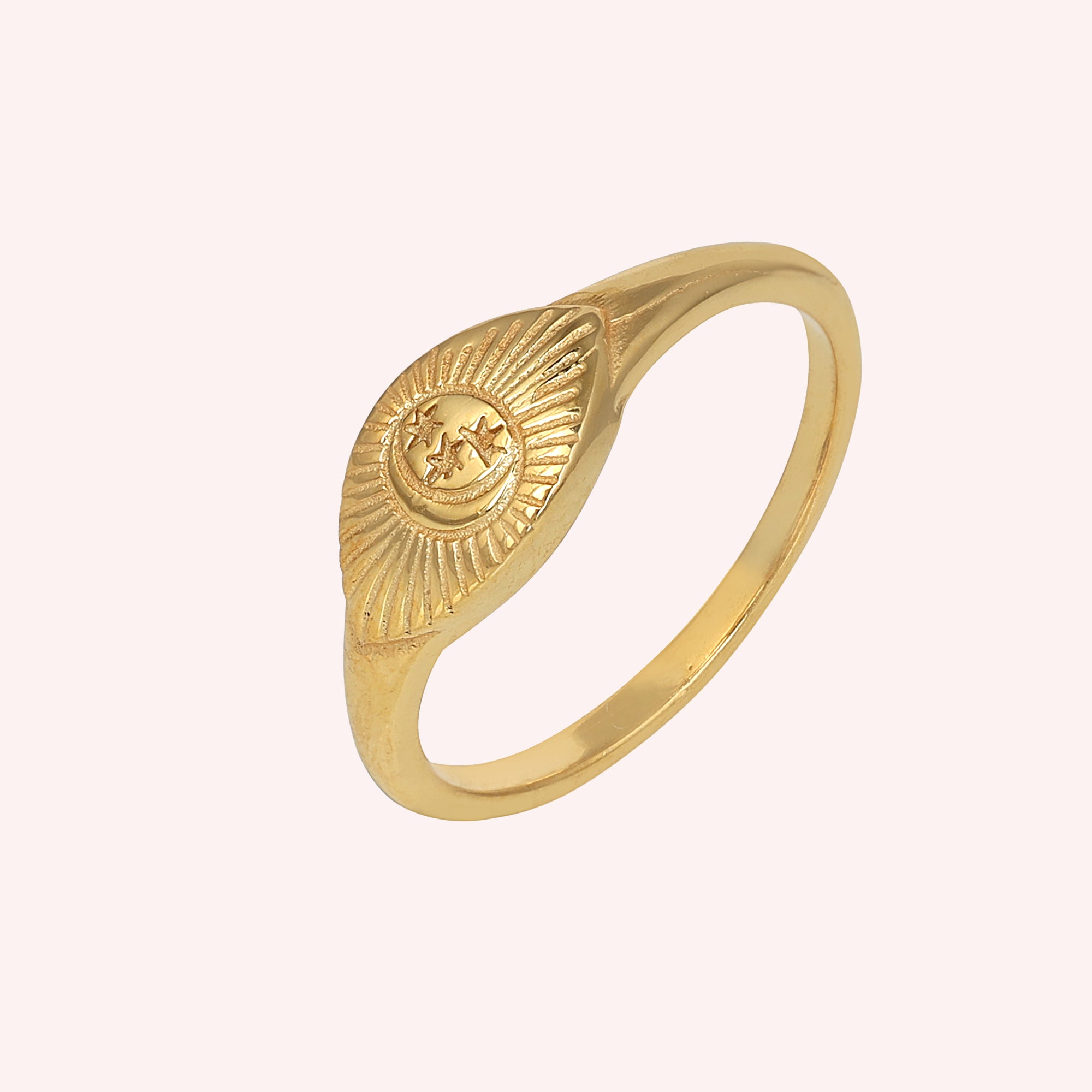 925 Sterling Silver Celestial Ring