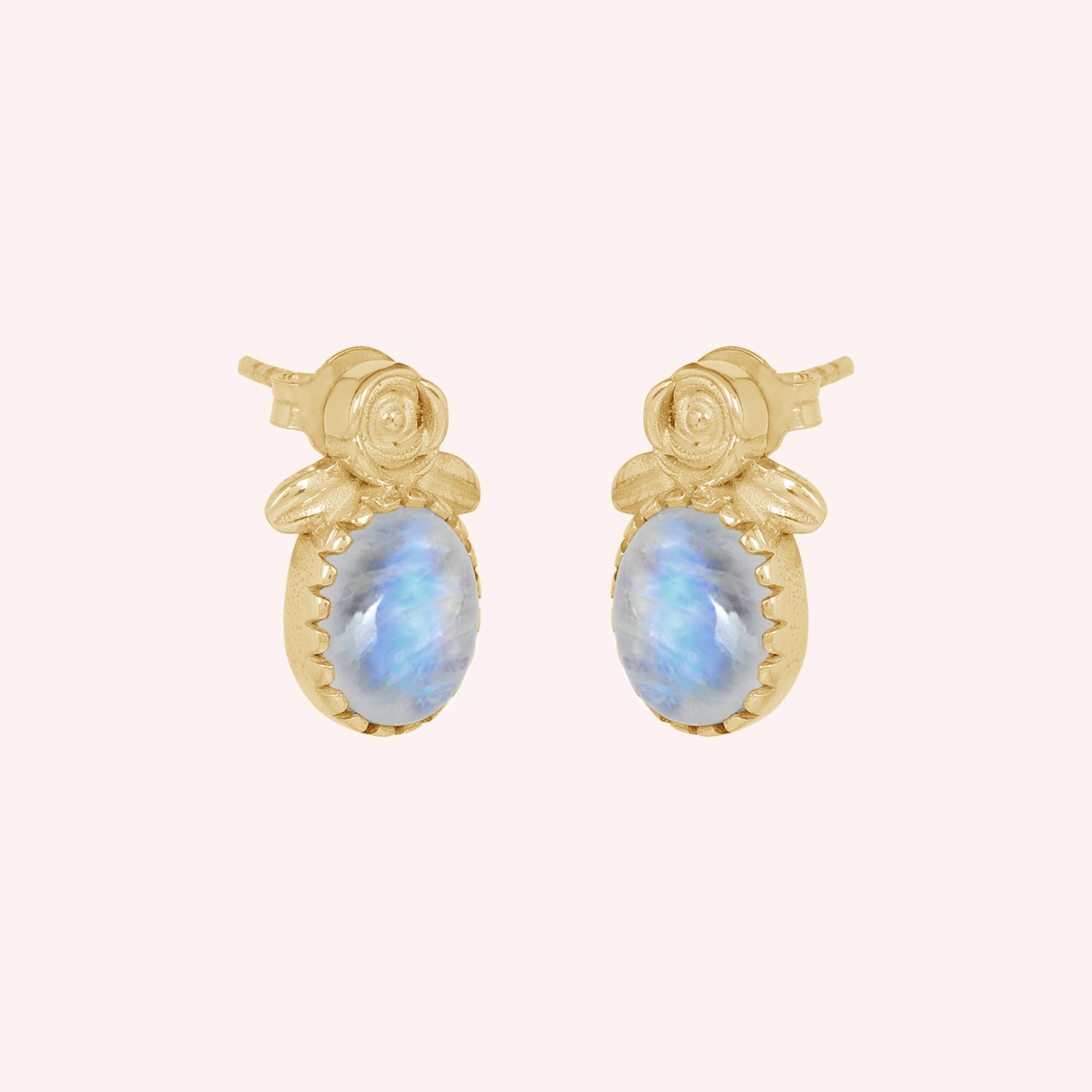 Minimal Floral Earrings for Her