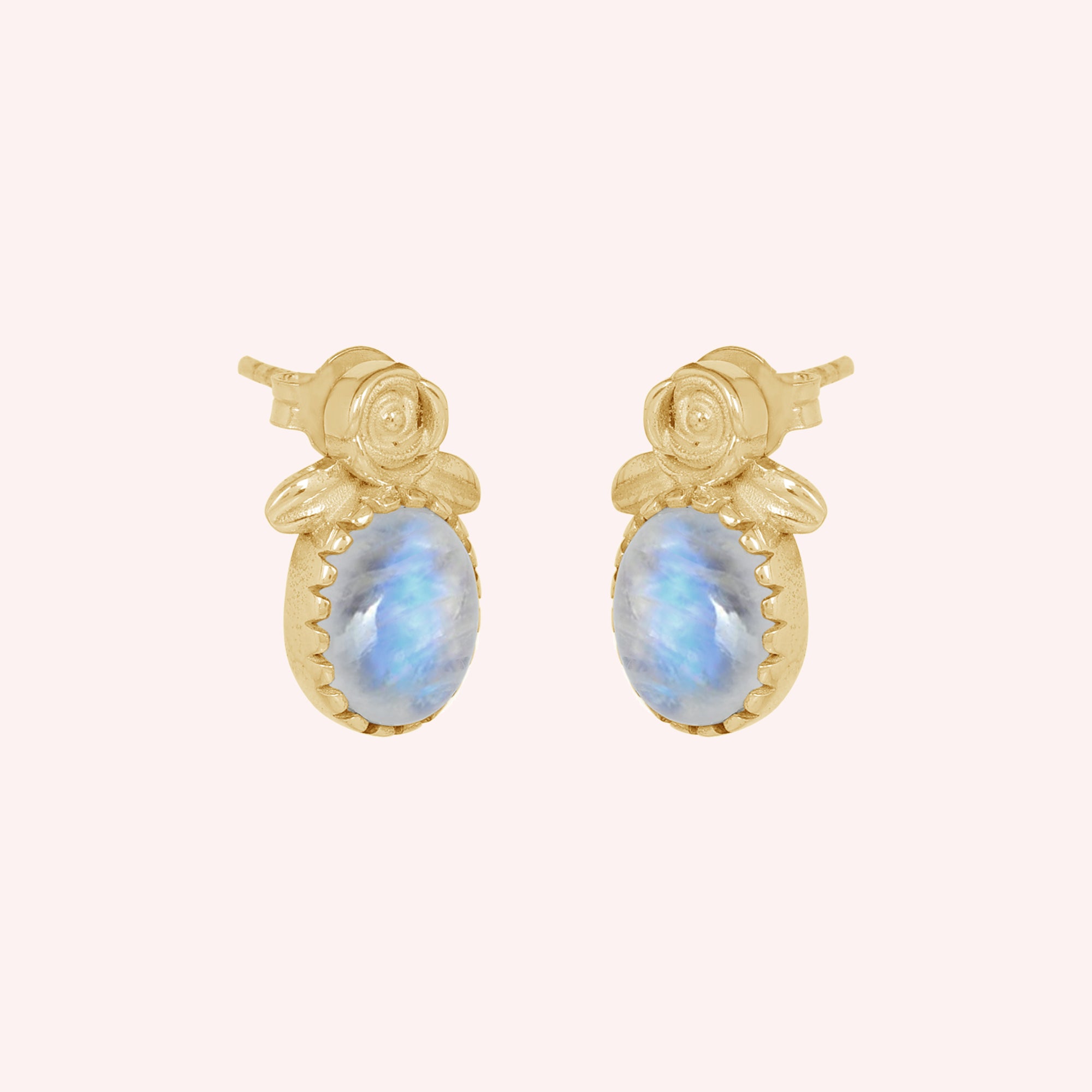Minimal Floral Earrings for Her