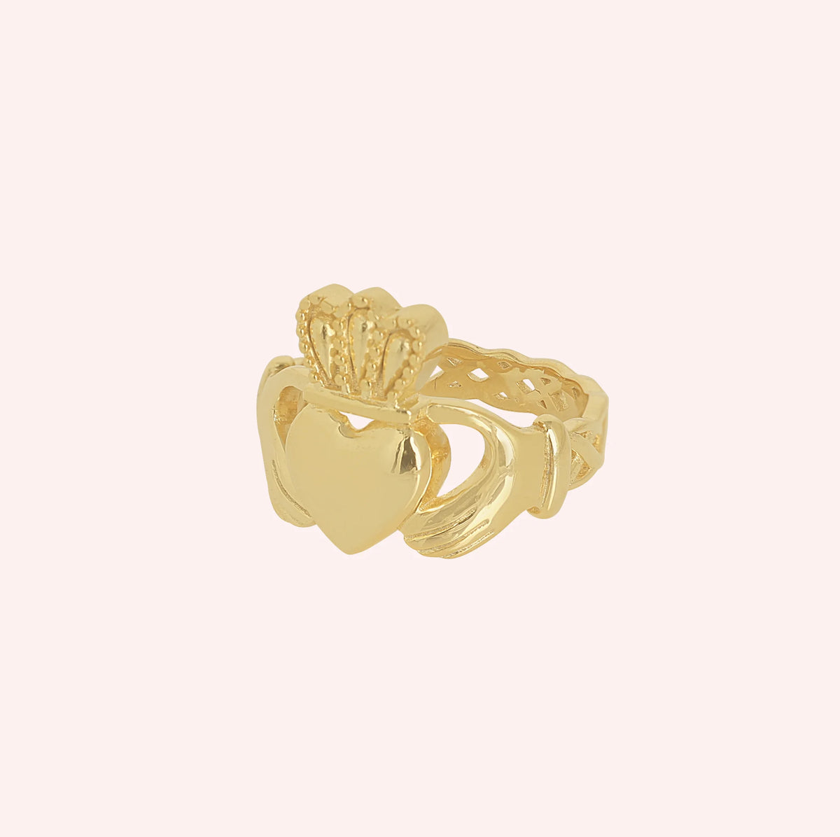 Claddagh Chunky Ring