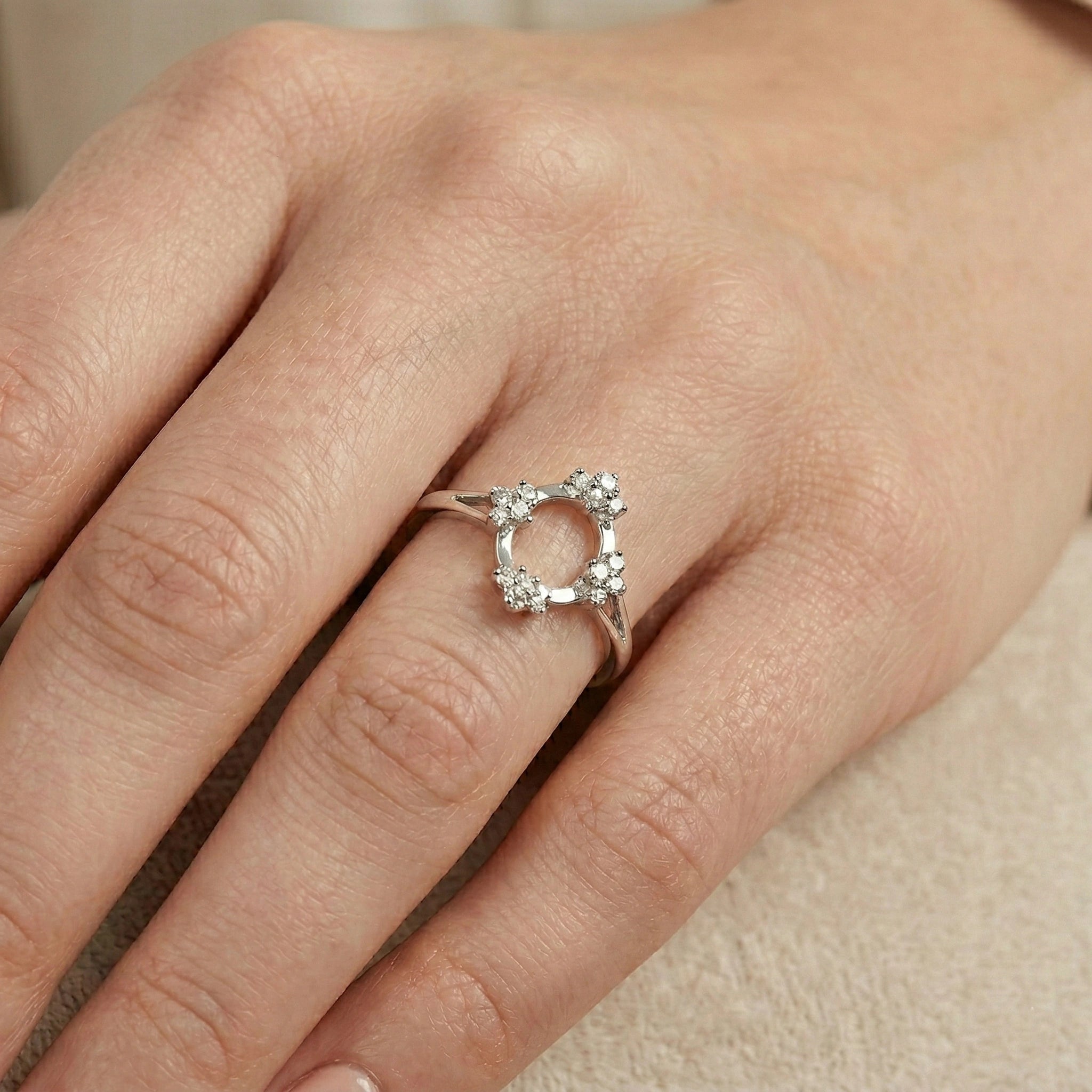 Circle Ring – Celestial Glow | Tejara