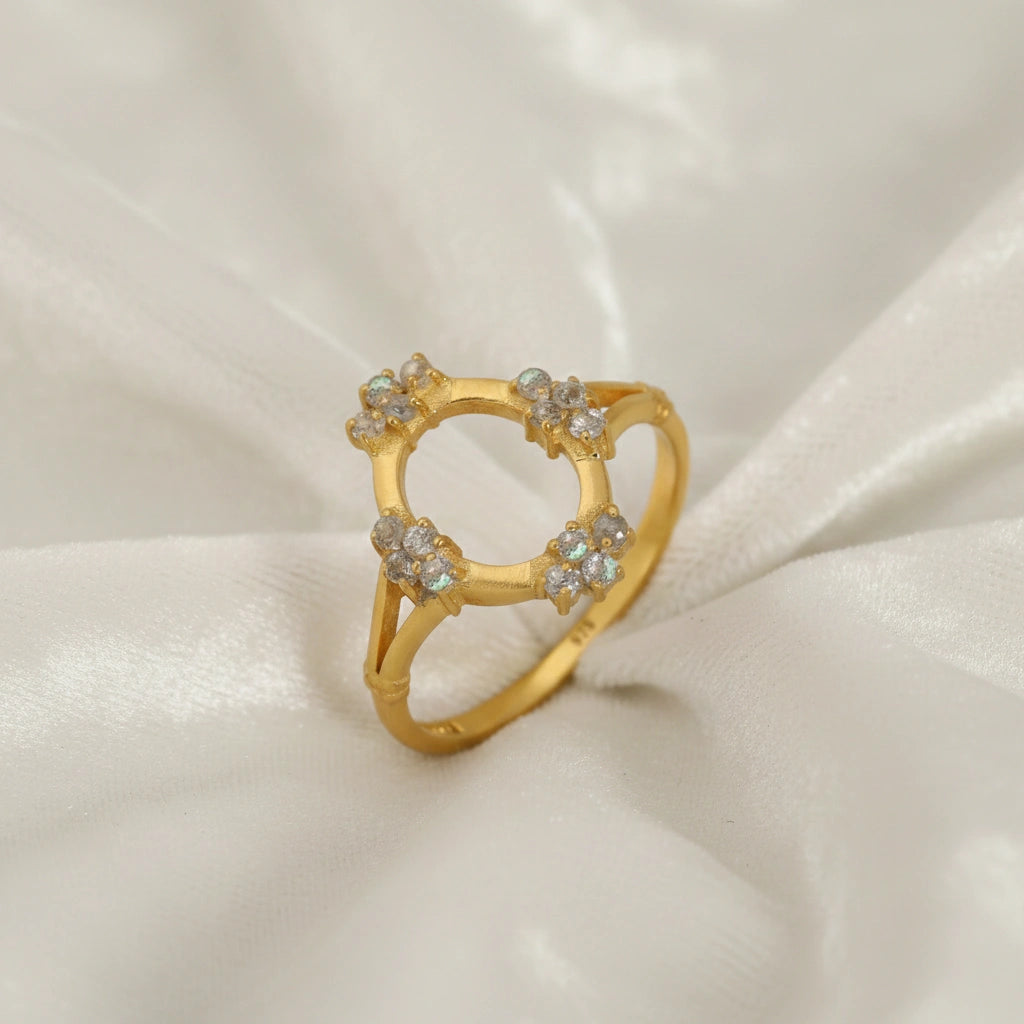 Circle Ring – Celestial Glow | Tejara