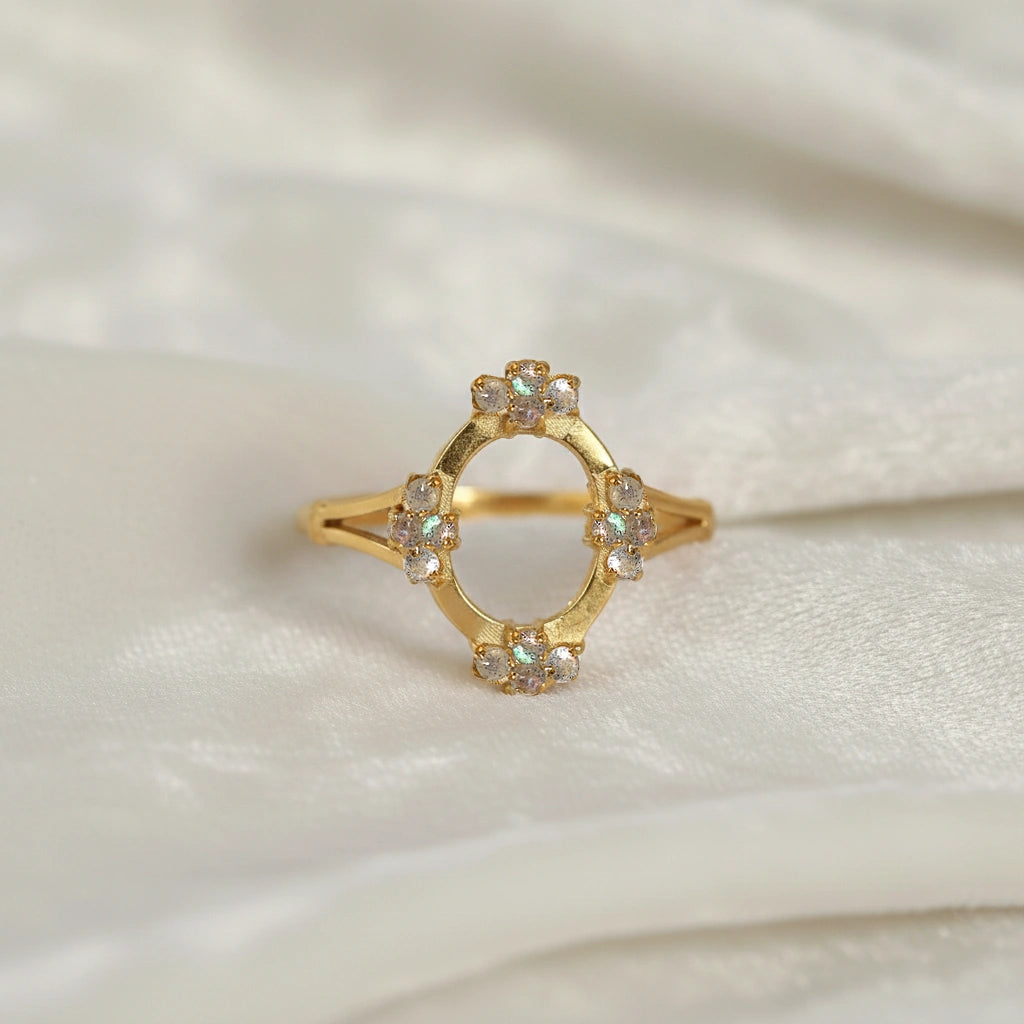 Circle Ring – Celestial Glow | Tejara