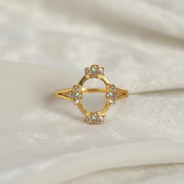 Circle Ring – Celestial Glow | Tejara