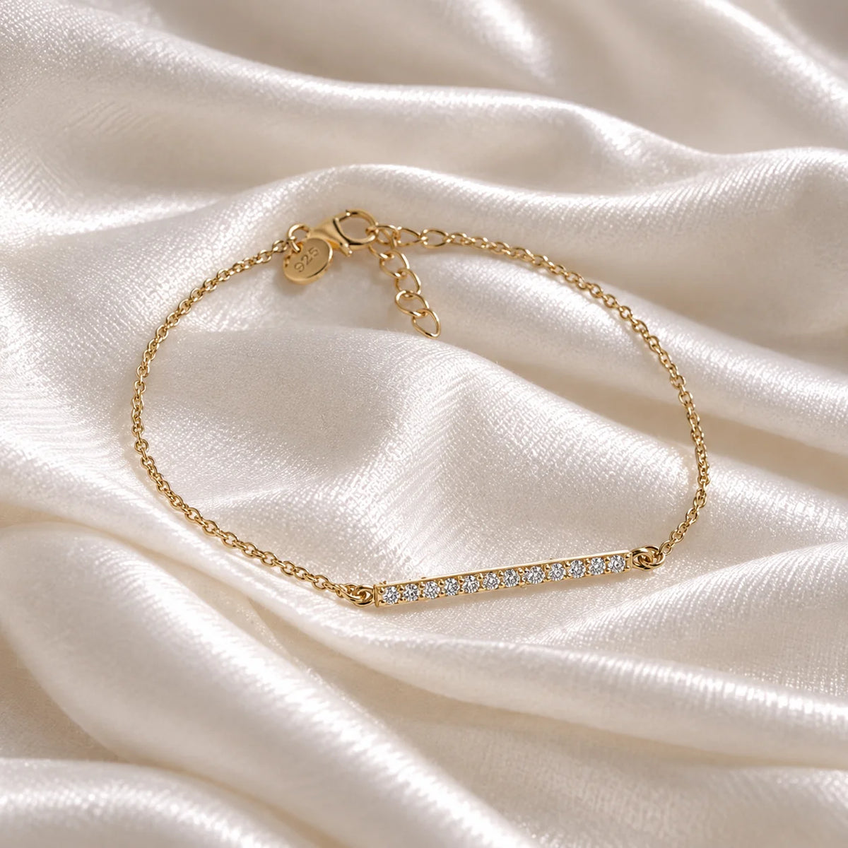 Dainty Diamond Bracelet