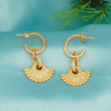 Handmade Earrings – Heritage Hoop | Tejara