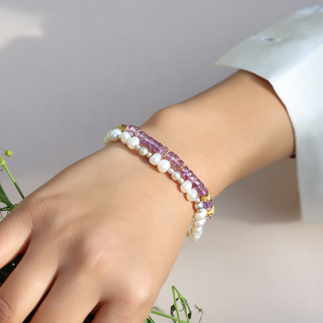 925 Sterling Silver Pearl Bracelet Jewelry for Women