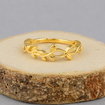 Leaf Ring – Nature's Grace | Tejara